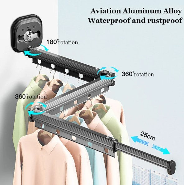 NUEVO BRAZO COLGADOR DE ROPA PLEGABLE