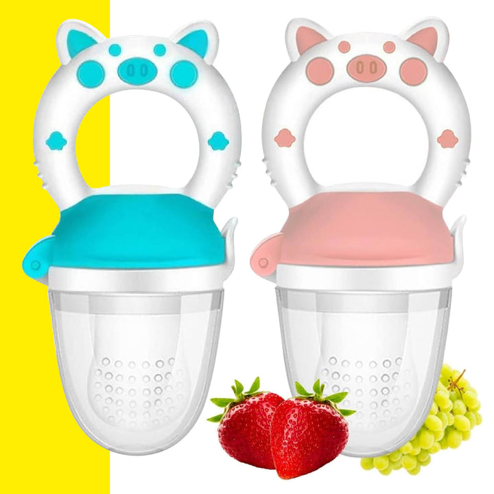 Chupo Alimentador de fruta para Bebes con Estuche